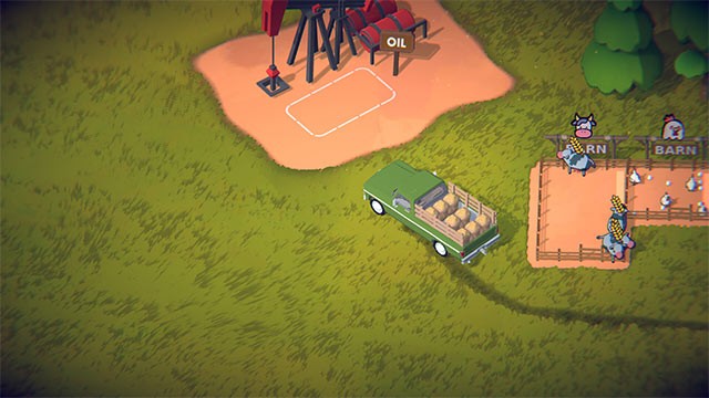 Hãy mua 1 chiếc xe làm phương tiện di chuyển trong trang trại và thị trấn rộng lớn