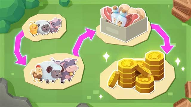 Hướng dẫn chăn nuôi động vật trong Town Farm: Truck for Android