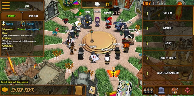 Town of Salem có cách chơi giống game Ma Sói