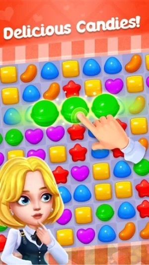 Đồ họa hấp dẫn với những viên kẹo ngon mắt