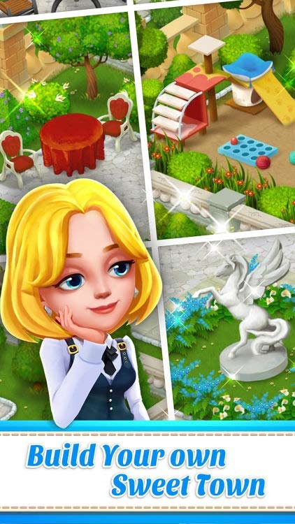 Xây dựng và trang trí lại cho căn biệt thự trong Town Story