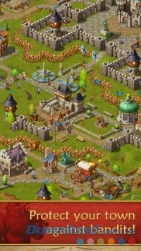 Bảo vệ Townsmen Premium cho Android khỏi bọn kẻ cướp