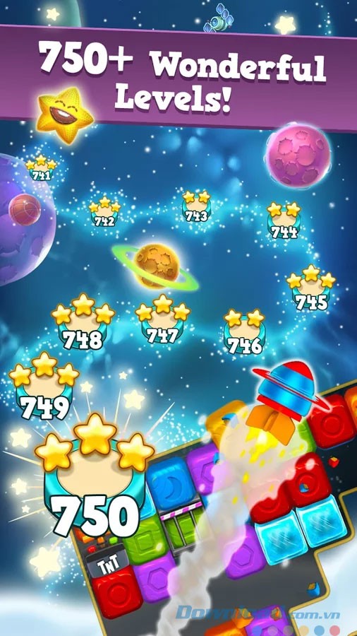 Chơi hàng trăm level thú vị