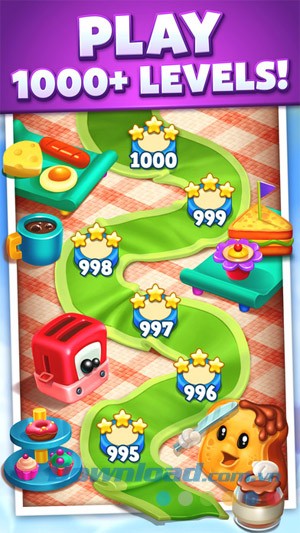 Hơn 1000 màn chơi trong Toy Blast cho iOS