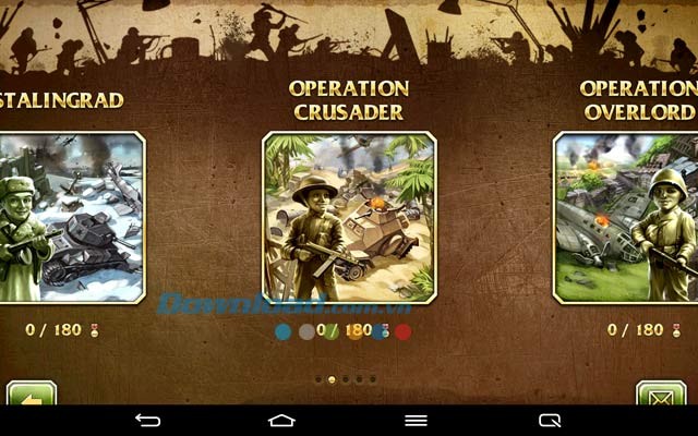 Các chiến trường chiến đấu trong Toy Defense 2