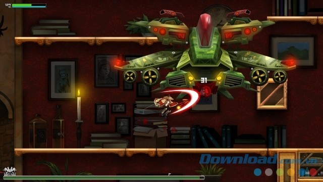 Tấn công kẻ thù trong game phiêu lưu hành động Toy Odyssey: The Lost and Found