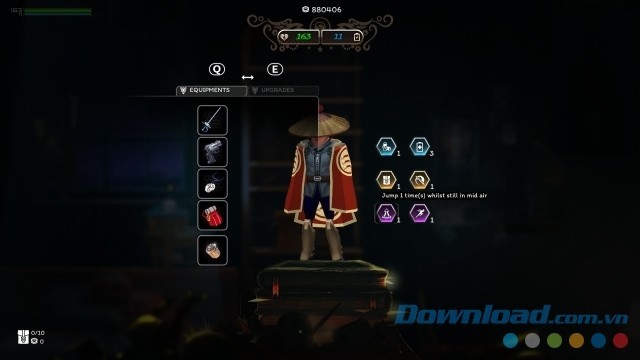 Trang bị các món đồ độc đáo cho nhân vật trong game phiêu lưu hành động Toy Odyssey The Lost and Found cho máy tính