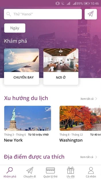 Đặt trước vé máy bay