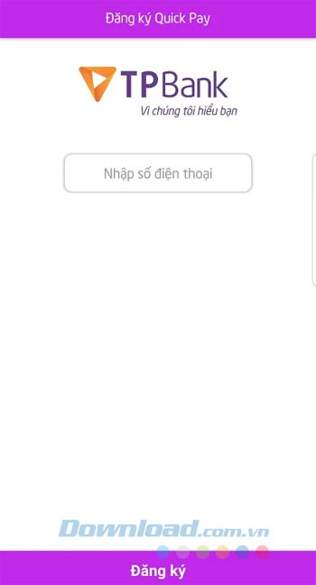 Nhập số điện thoại