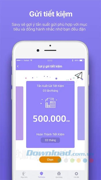 Gợi ý tiết kiệm