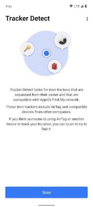 Tracker Detect giúp bạn phát hiện các công cụ theo dõi xung quanh