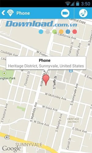 TrackView cho Android