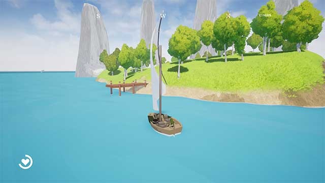 Trade Sails là game mô phỏng phiêu lưu thư giãn bối cảnh đại dương