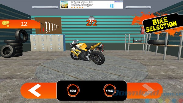 2 chiếc xe đua phong cách