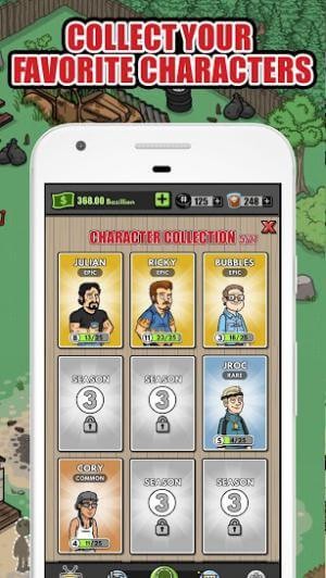 Thu thập các nhân vật ưa thích