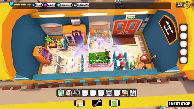 Train Jumble là game quản lý kế hợp trang trí nội thất tàu hỏa