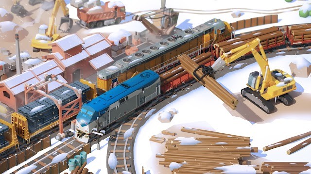 Xây dựng đế chế đường sắt của bạn trong game Train Station 2