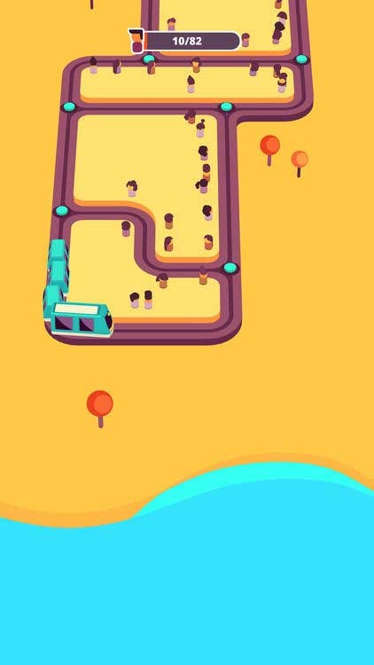 Thu thập xu vàng để mở khóa đoàn tàu mới trong Train Taxi