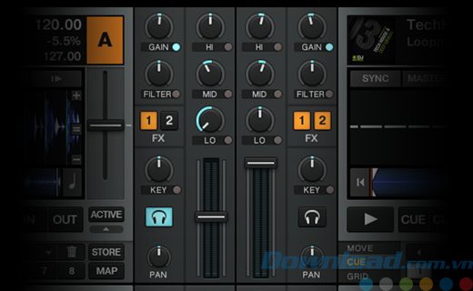 Các công cụ trộn nhạc