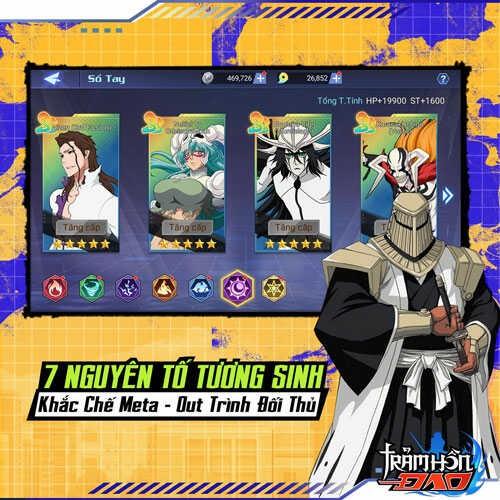 7 Nguyên Tố Tương Sinh: Khắc Chế Meta - Out Trình Đối Thủ