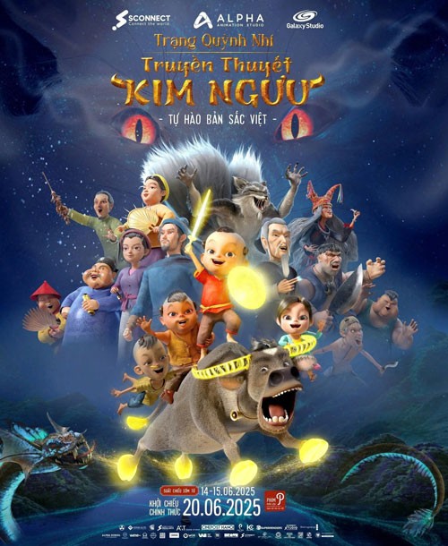 Poster phim Trạng Quỳnh nhí: Truyền thuyết Kim Ngưu