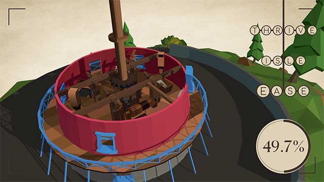 Xây dựng một ốc đảo gồm nhiều công trình thư giãn trong Tranquil Builds