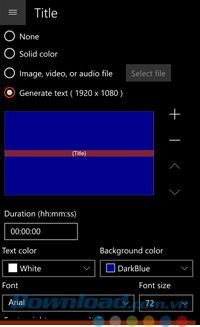 Hình ảnh ứng dụng trên điện thoại