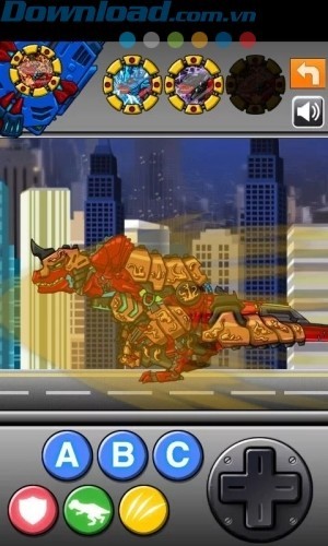 Mỗi dạng biến hình, robot sẽ sở hữu khả năng đặc biệt riêng