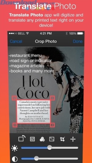 Nhận dạng và trích xuất được tới hơn 70 ngôn ngữ