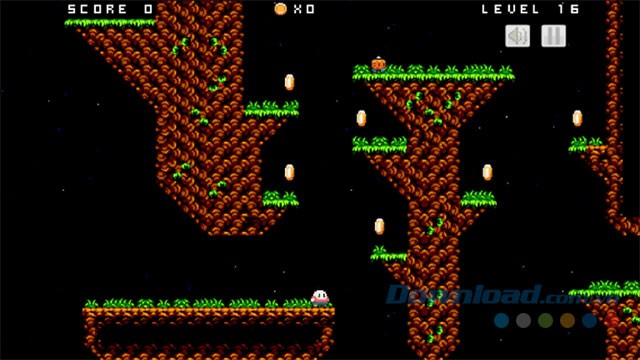 Thu thập vàng trên đường đi