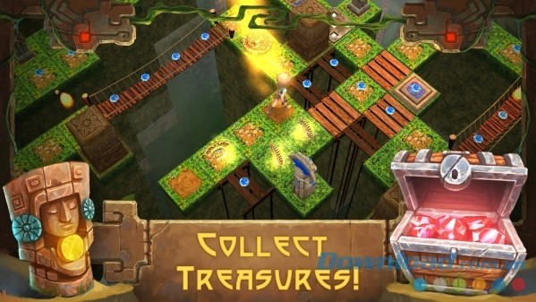 Game phiêu lưu cực hay Traps and Treasures cho Android