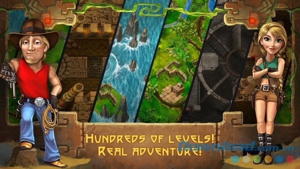 Traps and Treasures cho Android có hàng trăm cấp độ phiêu lưu ở thời gian thực