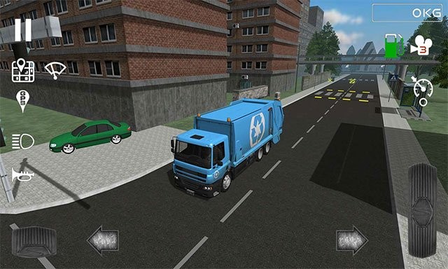 Game mô phỏng lái xe chở rác Trash Truck Simulator