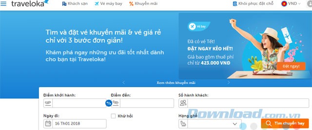 Săn vé máy bay giá rẻ