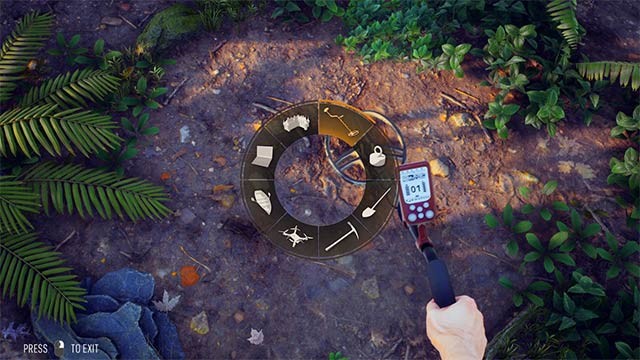 Treasure Hunter Simulator 2 tái hiện chân thực quá trình săn cổ vật trong rừng, trên núi hay dưới sông hồ...