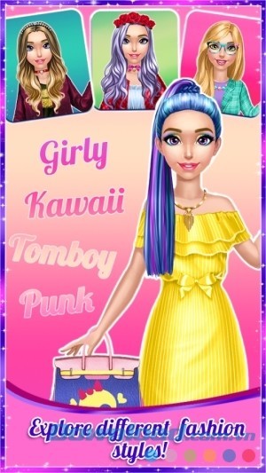 Khám phá phong cách mới tại Trendy Fashion Styles Dress Up cho Android