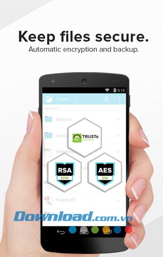 Tresorit cho Android