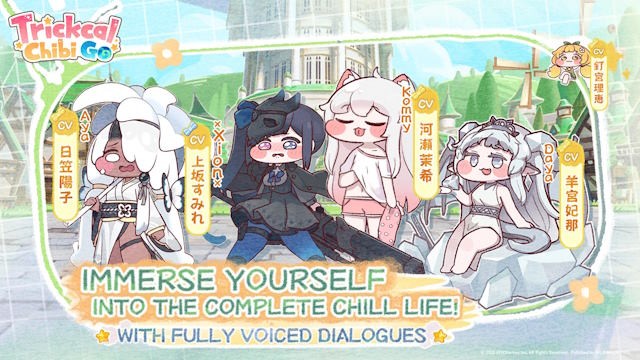 Đắm chìm vào cuộc sống thư giãn trong Trickcal Chibi Go