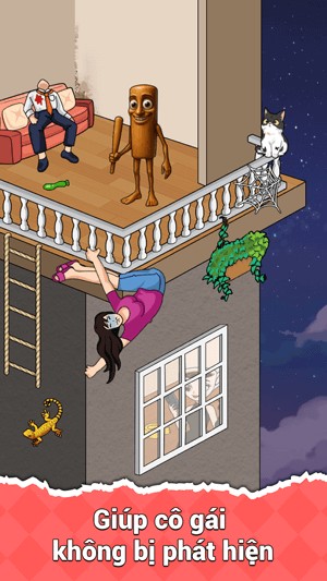 Giúp cô gái không bị phát hiện