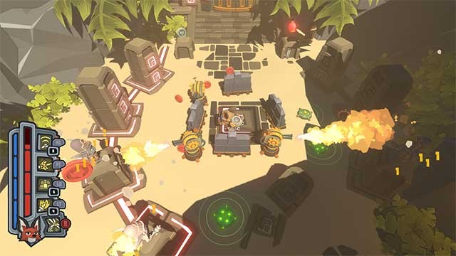 Trifox là game phiêu lưu hành động đầy màu sắc