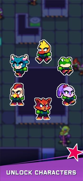 Mở khóa nhiều nhân vật độc đáo