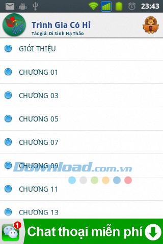 Trình Gia có hỉ for Android
