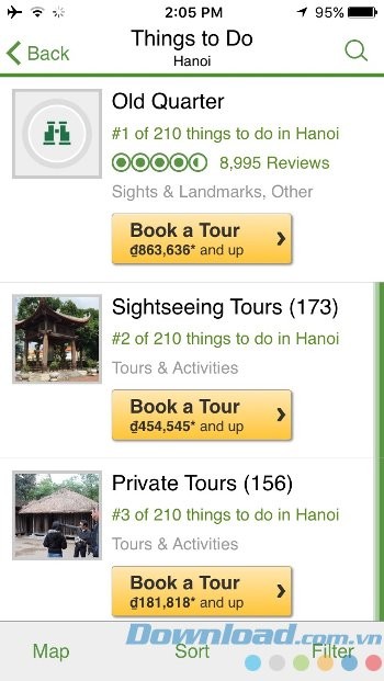 Đặt tour du lịch