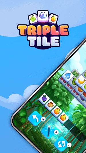 Triple Tile là game ghép hình match-3 mạt chược thú vị