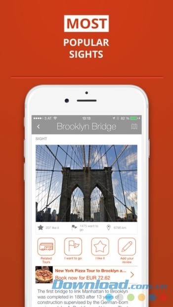 Đề xuất địa điểm nổi bật trong thành phố