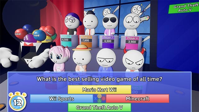 Chơi Trivia Tricks online 8 người hoặc nội bộ 4 người tùy ý