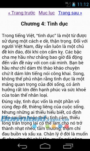 Trò chuyện về giới tính for Android