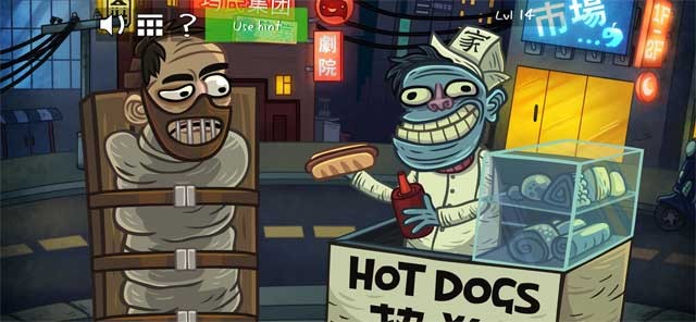 Tham gia cùng Troll Face thực hiện những trò nghịch ngợm hài hước