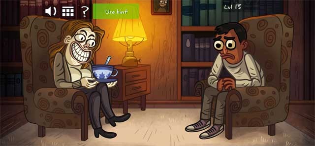 Đắm chìm trong những giây phút vui vẻ và hài hước với Troll Face Quest Horror