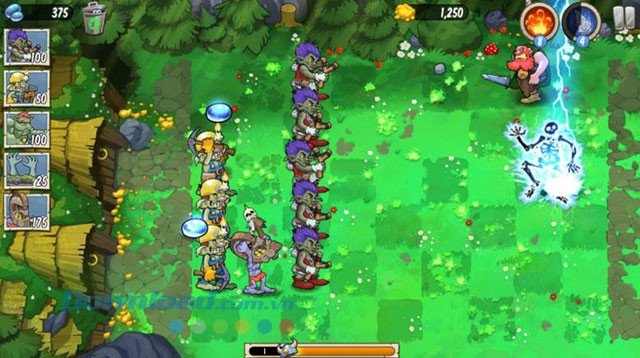 Khả năng bắn ánh sáng chết người của Magical Trolls